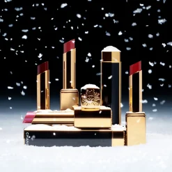 FARBINTENSIVER LIPPENSTIFT. KONZENTRIERTE LEUCHTKRAFT UND PFLEGE. REFILLABLE